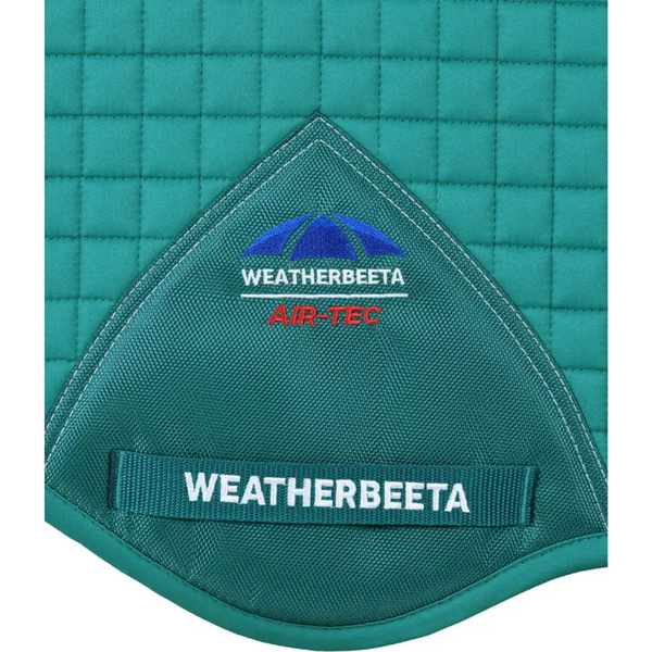 2025 Weatherbeeta Prime Air-Tec Jump Shaped Saddle Pad 1028251 - Dark Turquoise